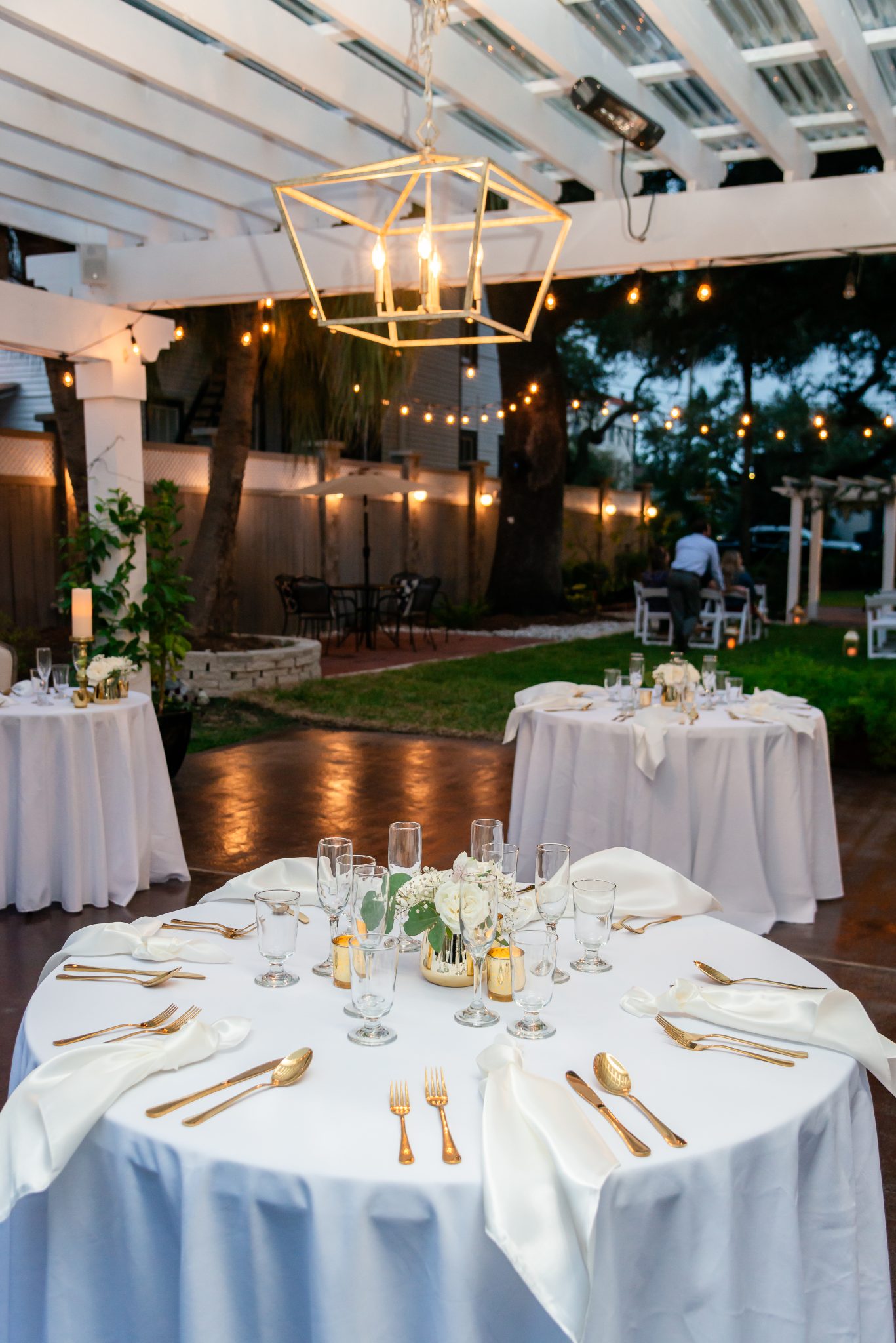 Event design and decor at Canal Street Inn, New Orleans