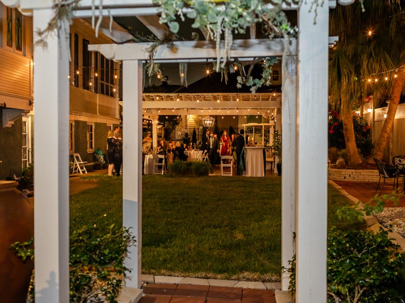 Event design and decor at Canal Street Inn, New Orleans