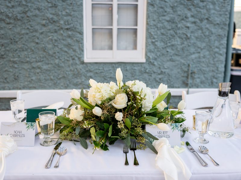Event design and decor at Canal Street Inn, New Orleans
