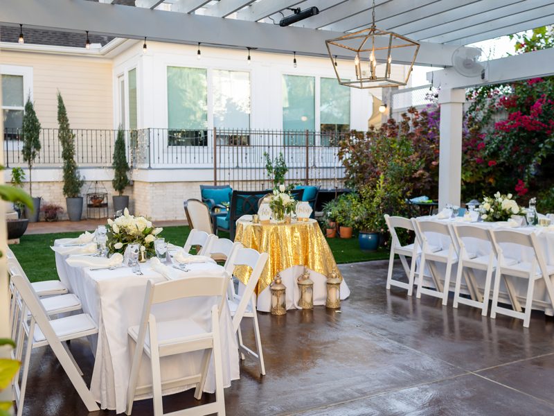 Event design and decor at Canal Street Inn, New Orleans