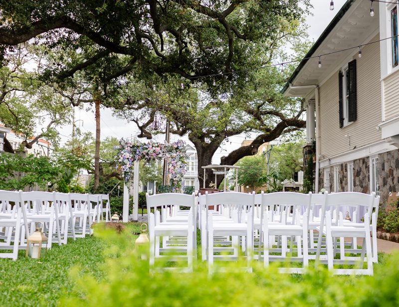 Event design and decor at Canal Street Inn, New Orleans