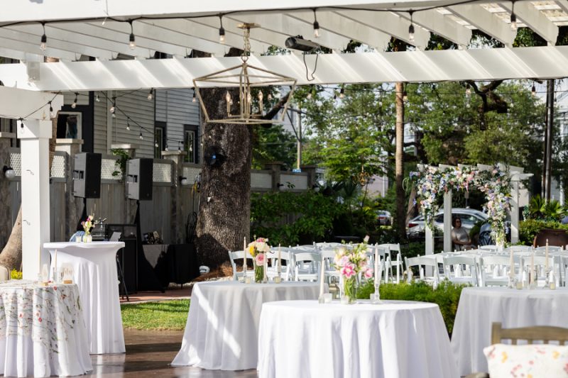 Couple meeting with wedding vendors during planning