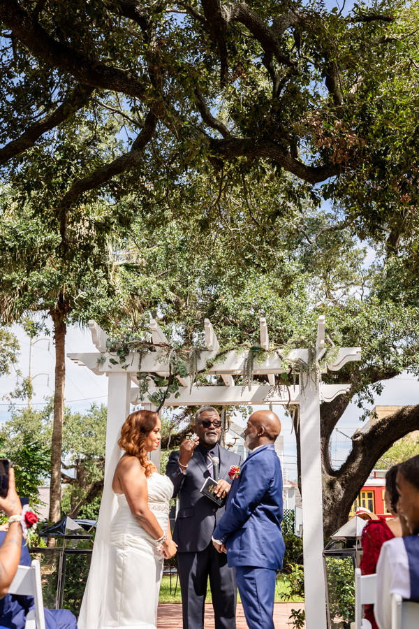 Cara and Donzell wedding at Canal Street Inn — photo 10