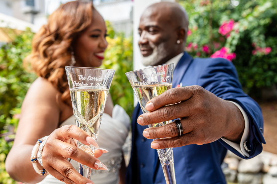 Cara and Donzell wedding at Canal Street Inn in New Orleans