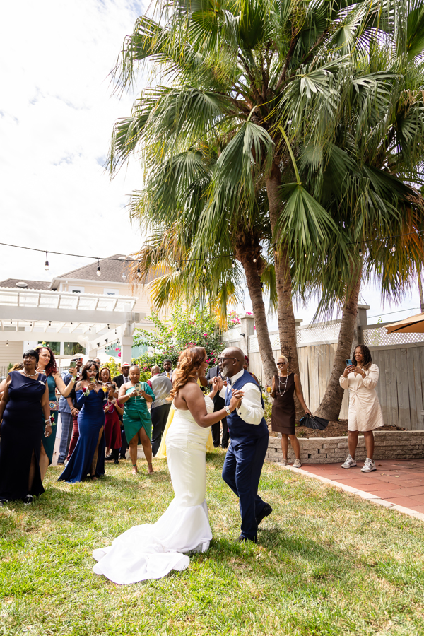 Cara and Donzell wedding at Canal Street Inn — photo 18