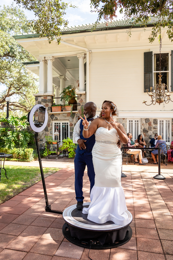 Cara and Donzell wedding at Canal Street Inn — photo 19