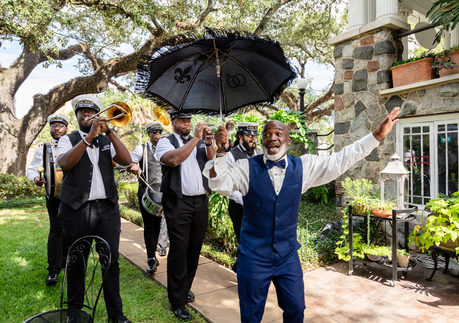 Cara and Donzell wedding at Canal Street Inn — photo 20
