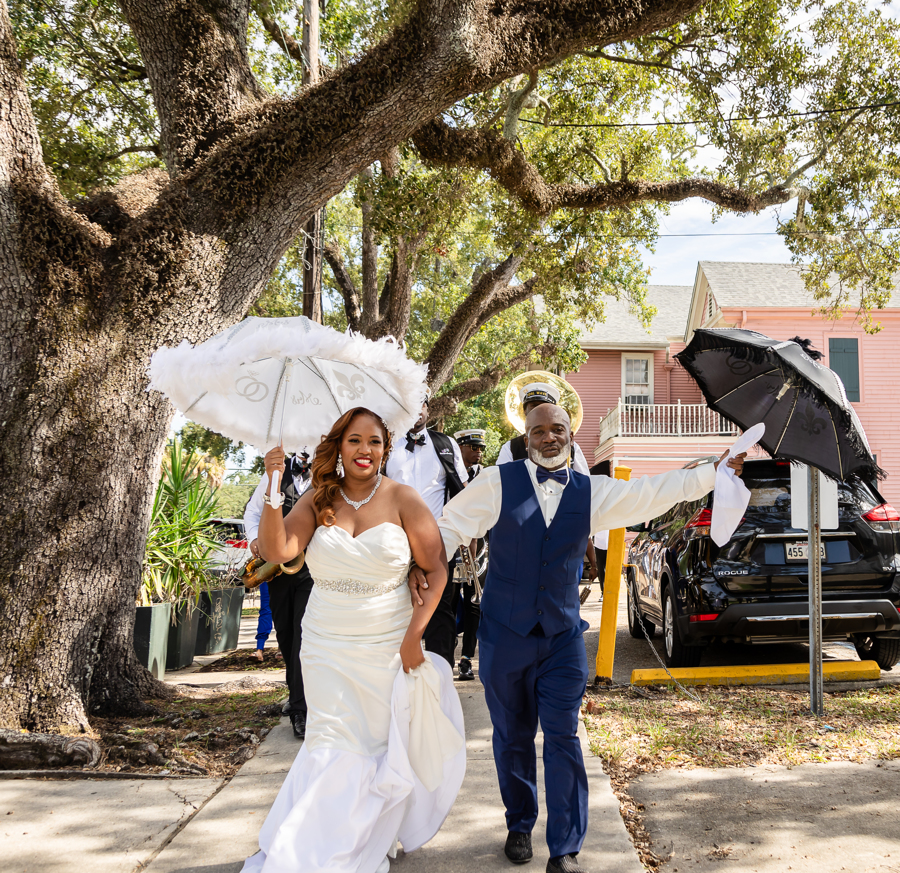 Cara and Donzell wedding at Canal Street Inn — photo 23
