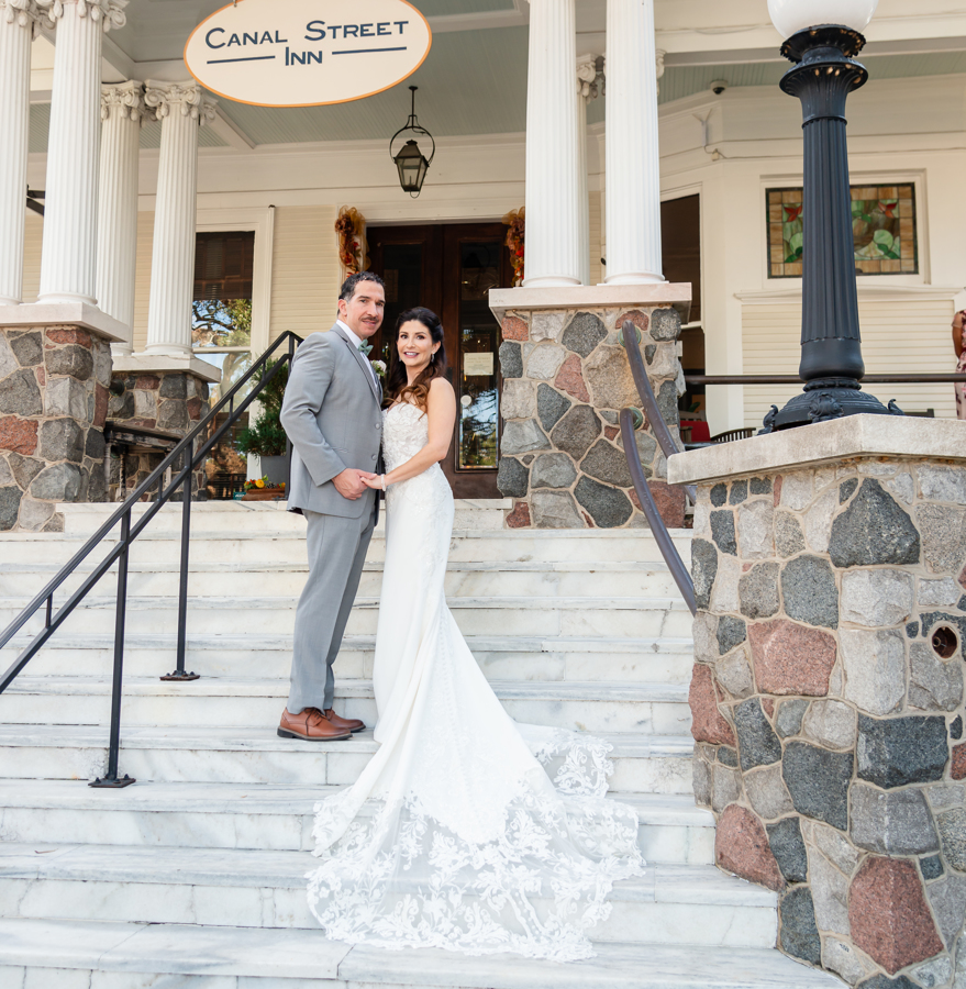 Danielle and Clay wedding at Canal Street Inn — photo 3