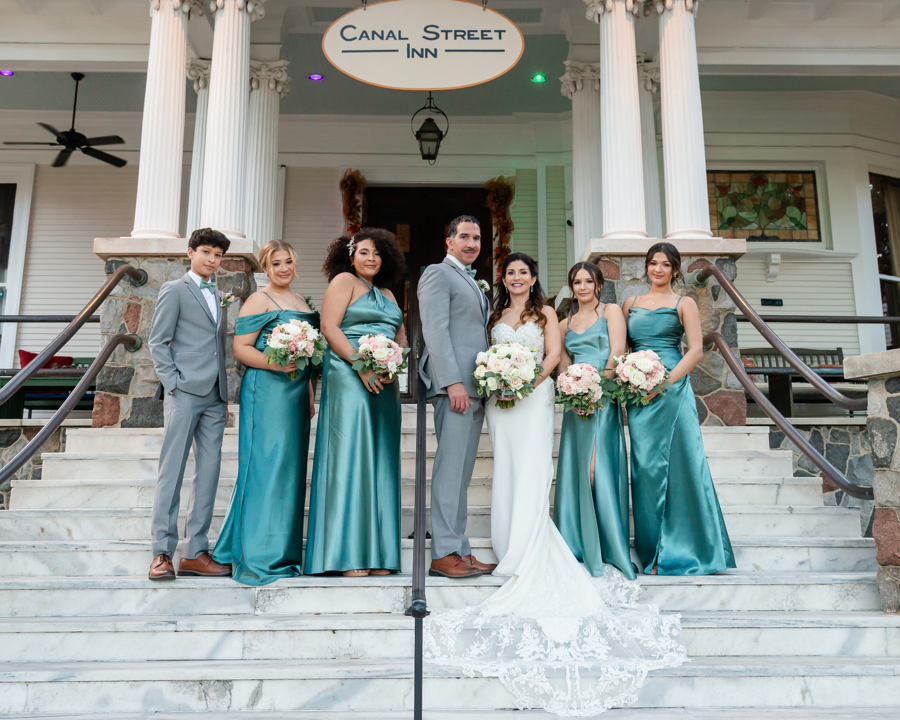Danielle and Clay wedding at Canal Street Inn — photo 14
