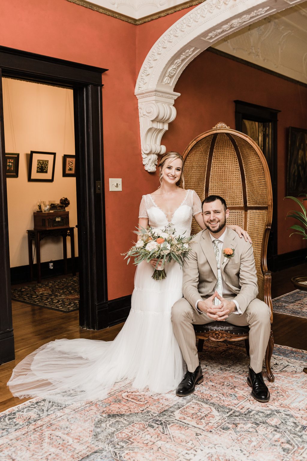 Emily and Joe wedding at Canal Street Inn — photo 11