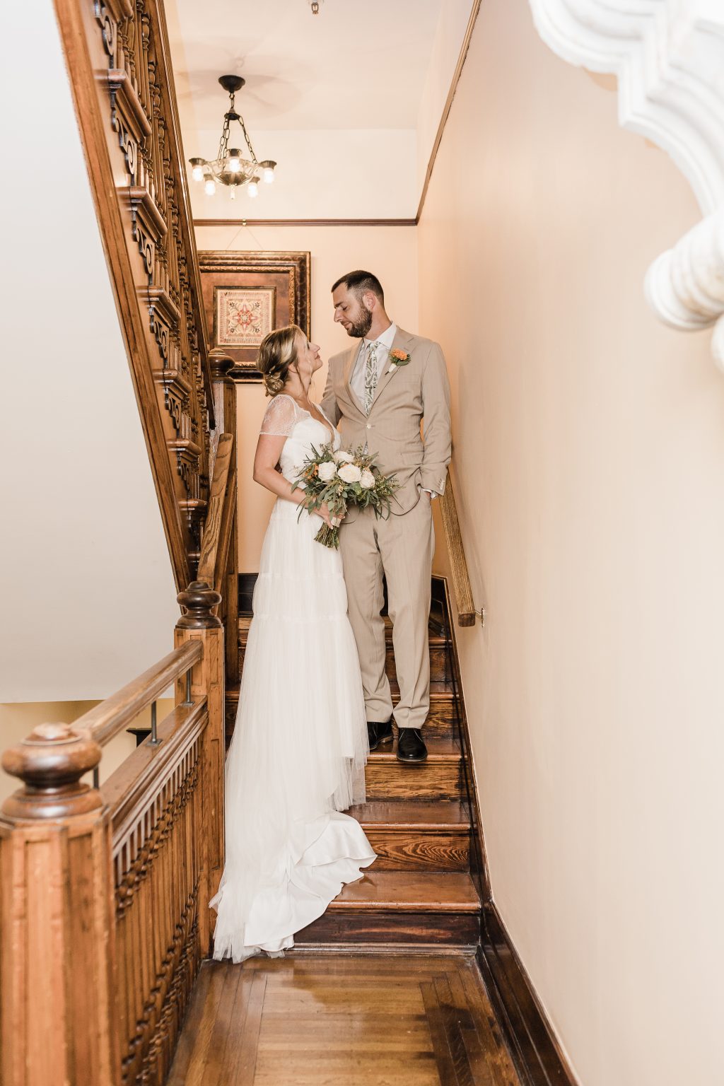 Emily and Joe wedding at Canal Street Inn — photo 15