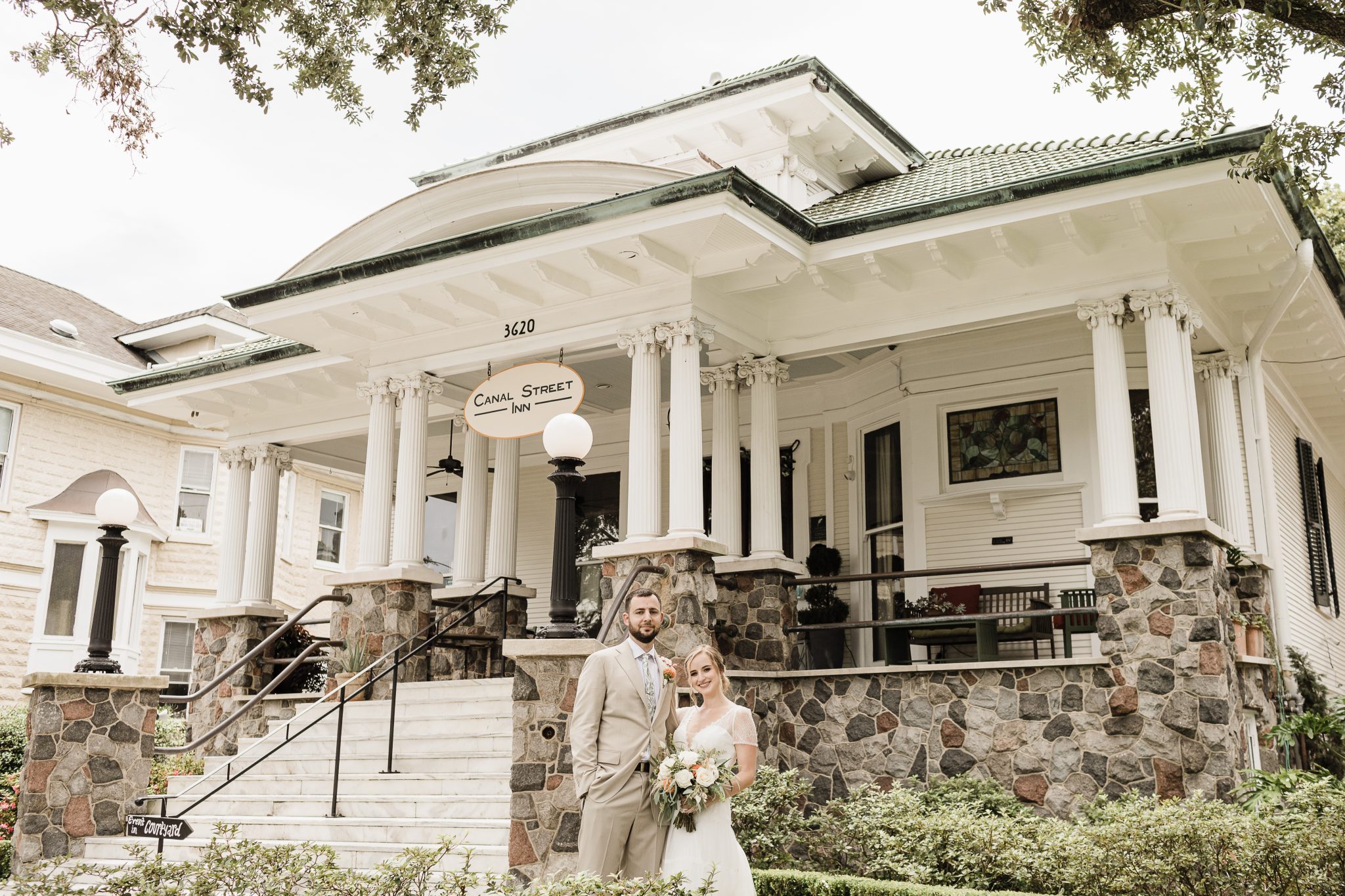 Emily and Joe wedding at Canal Street Inn — photo 18