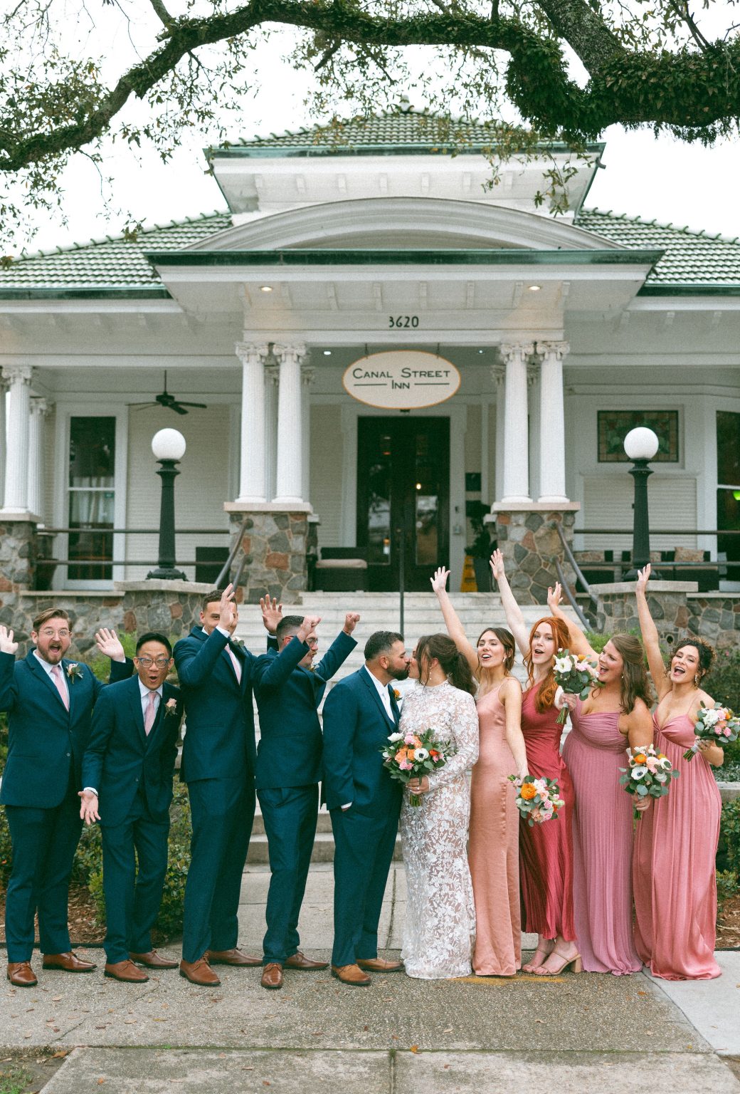 Hannah and Jonathan wedding at Canal Street Inn — photo 18