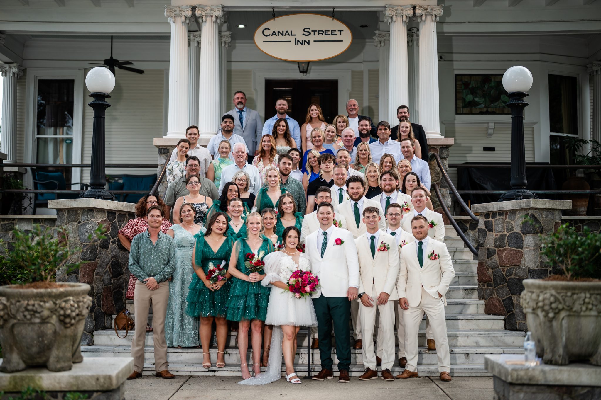 Kaeyle and Quade wedding at Canal Street Inn — photo 52