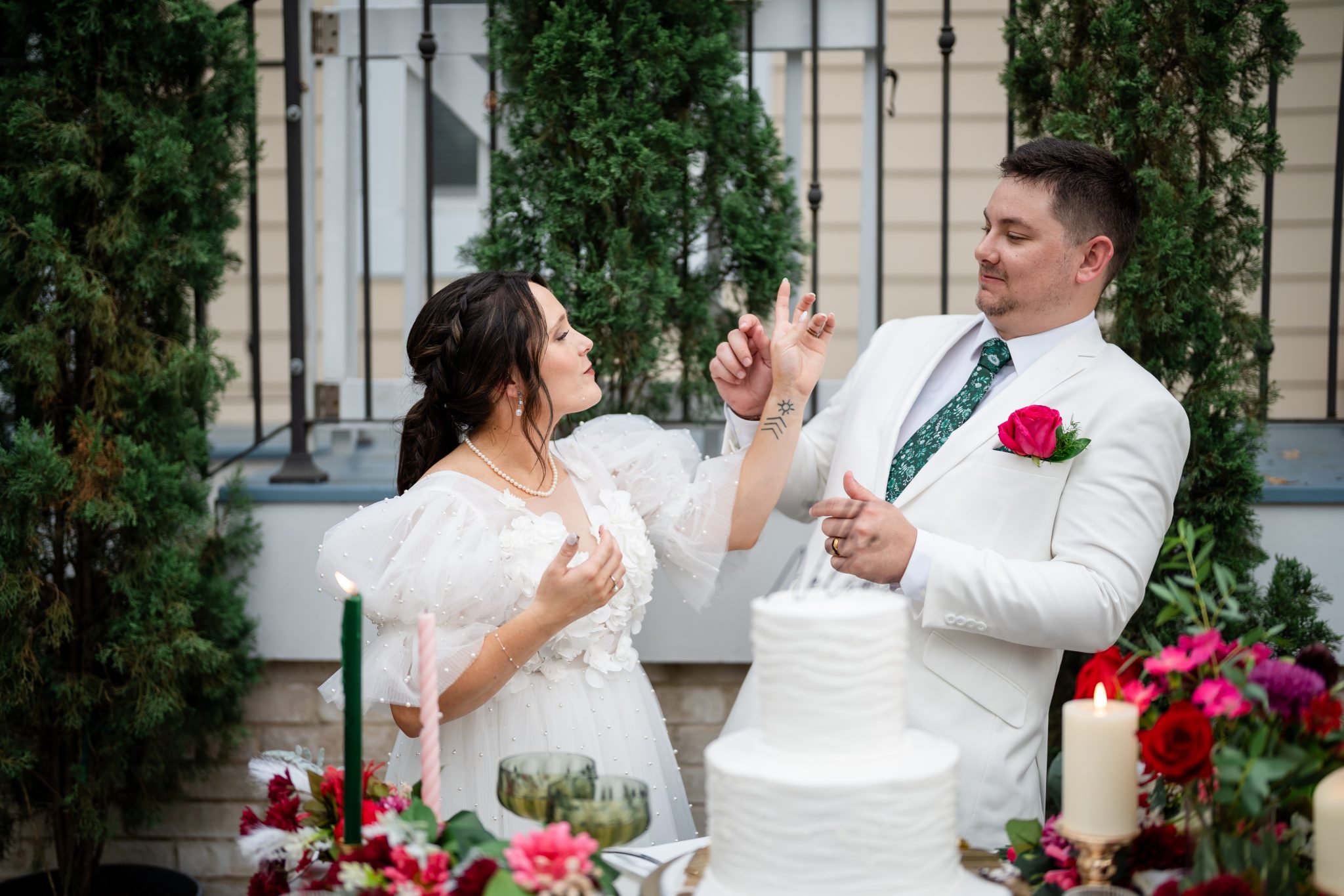 Kaeyle and Quade wedding at Canal Street Inn — photo 65