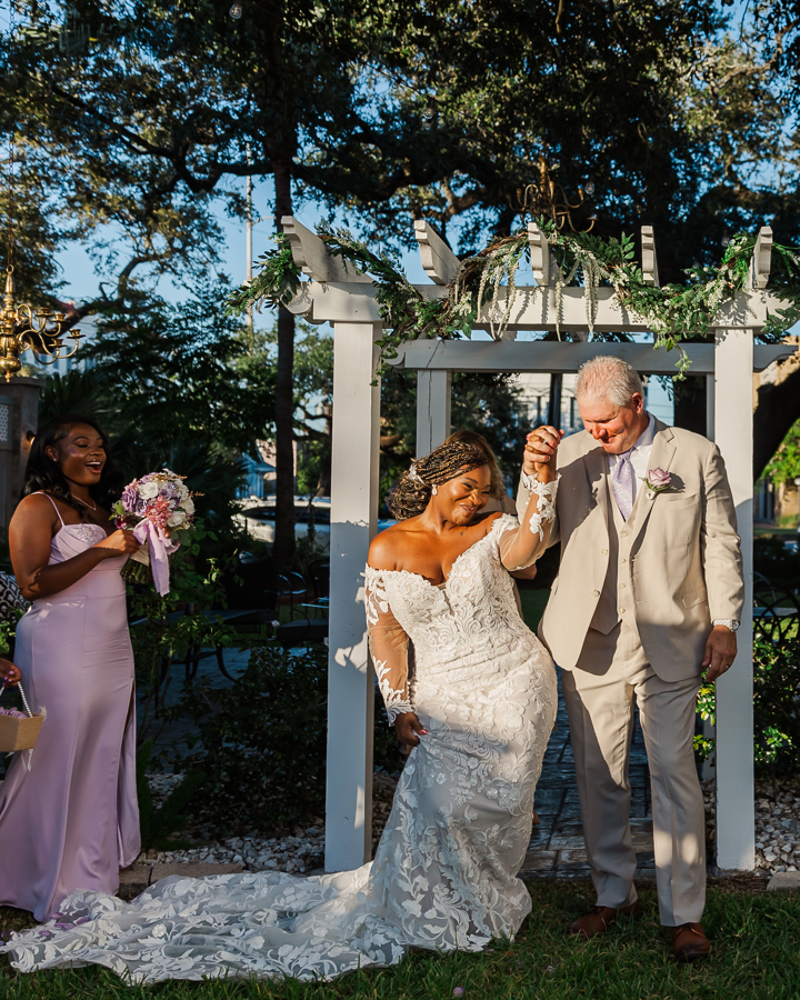 Kenyatta and James wedding at Canal Street Inn — photo 13