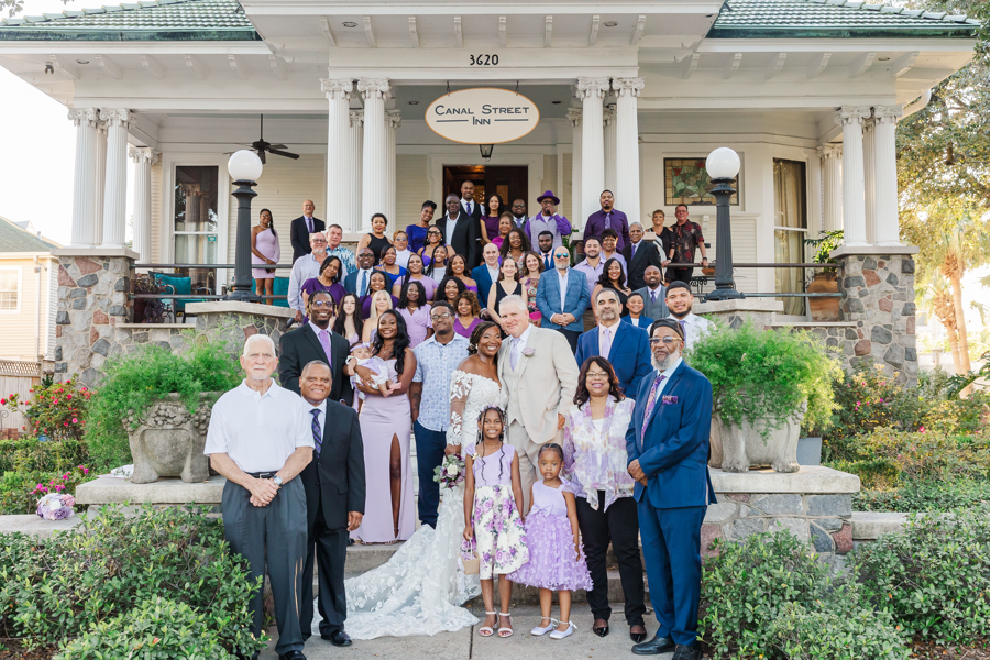 Kenyatta and James wedding at Canal Street Inn — photo 14