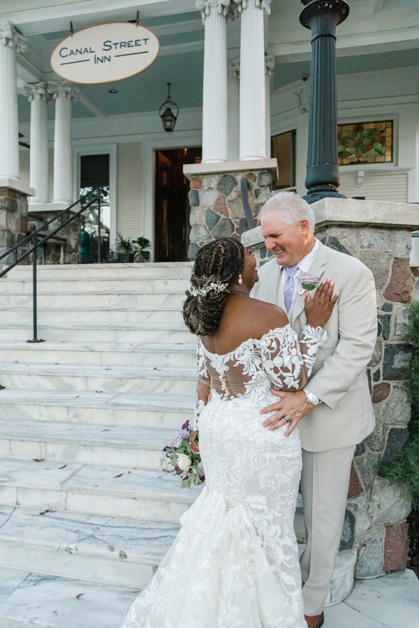 Kenyatta and James wedding at Canal Street Inn — photo 19