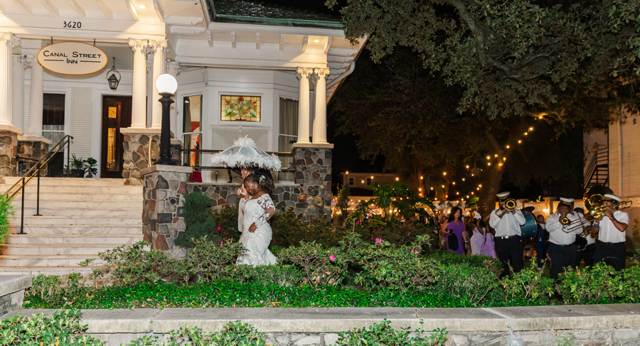 Kenyatta and James wedding at Canal Street Inn — photo 29
