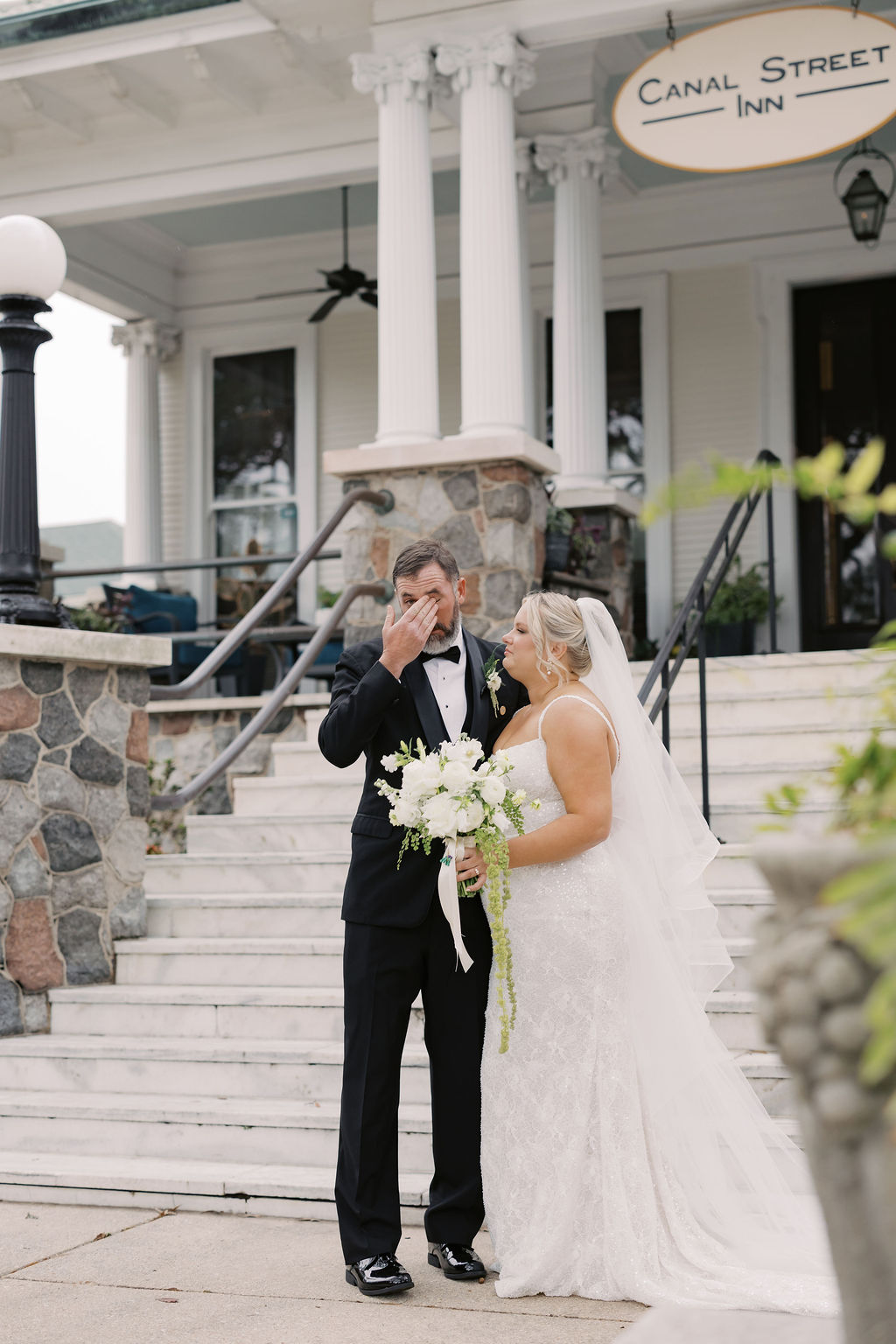 Kristen and Steve wedding at Canal Street Inn — photo 7