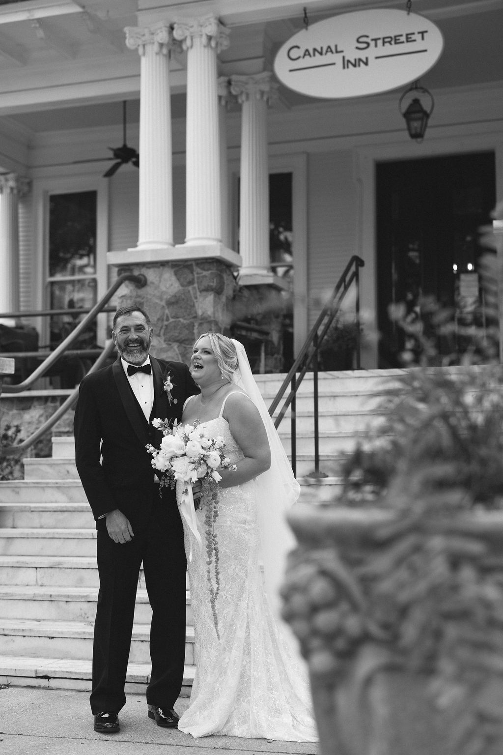 Kristen and Steve wedding at Canal Street Inn — photo 8