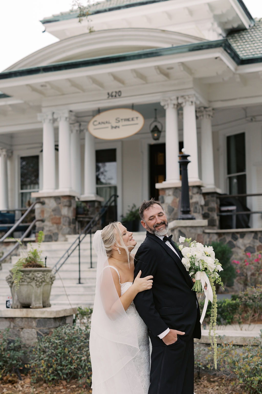 Kristen and Steve wedding at Canal Street Inn — photo 33