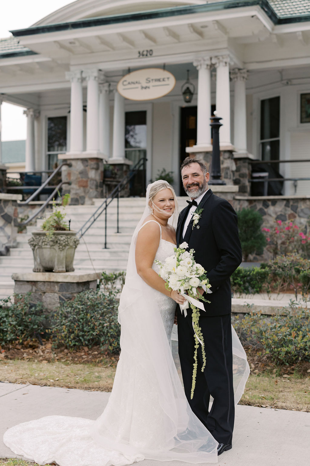 Kristen and Steve wedding at Canal Street Inn — photo 34