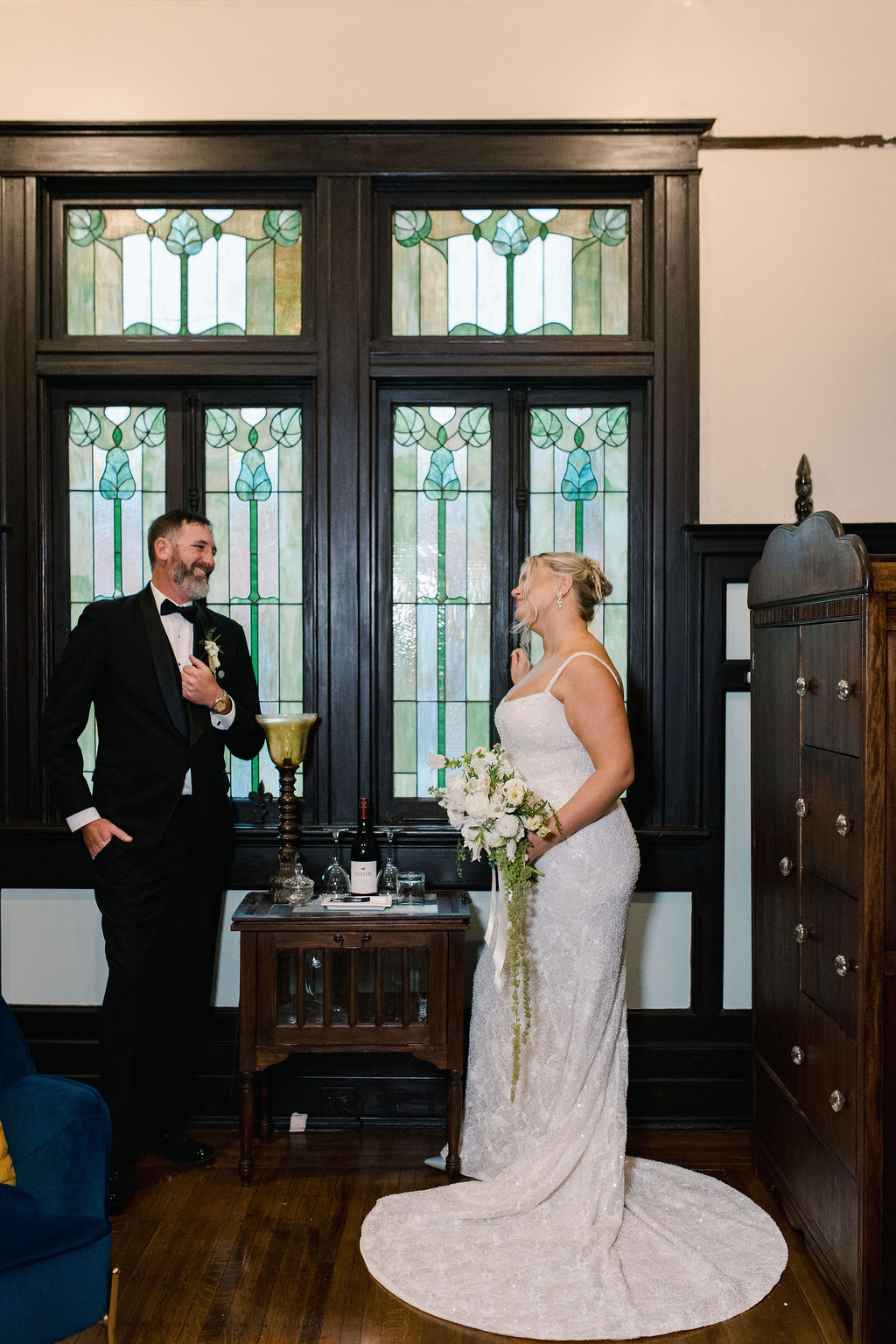 Kristen and Steve wedding at Canal Street Inn — photo 41