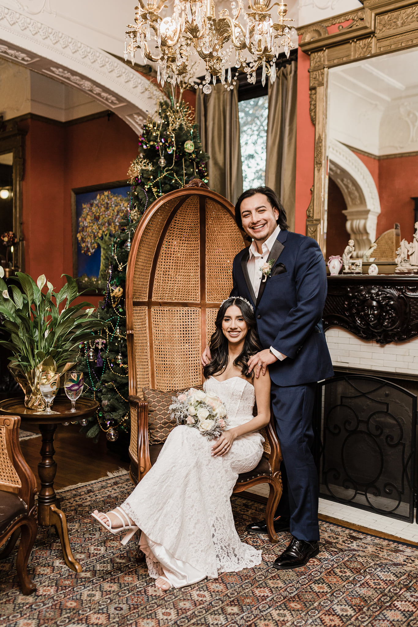 Laurie and Louis wedding at Canal Street Inn in New Orleans