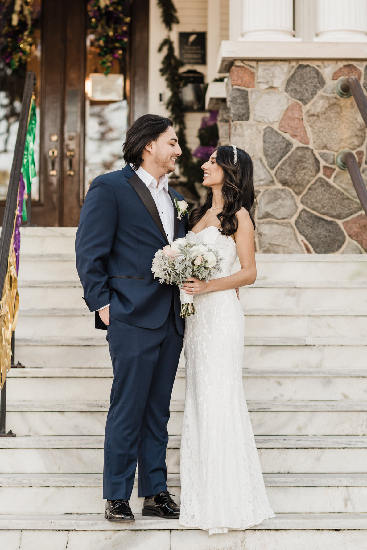Laurie and Louis wedding at Canal Street Inn — photo 17