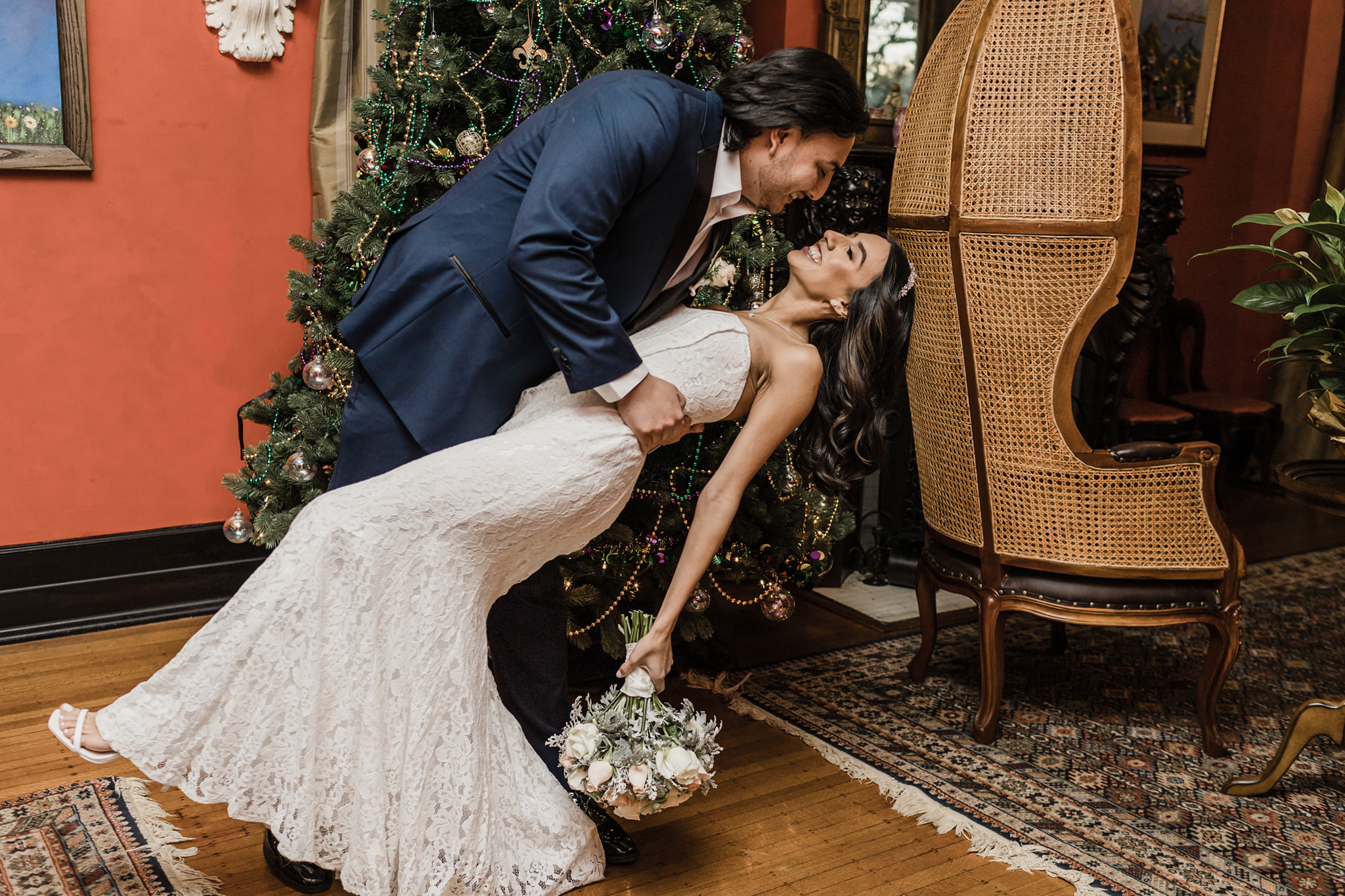 Laurie and Louis wedding at Canal Street Inn — photo 19
