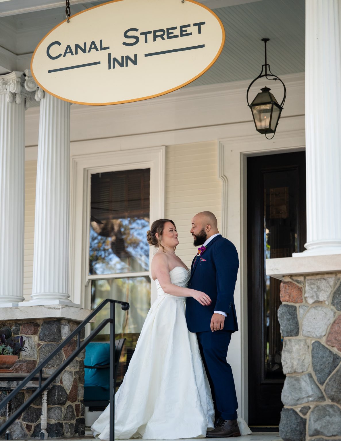 Lynn and Marcus wedding at Canal Street Inn — photo 19