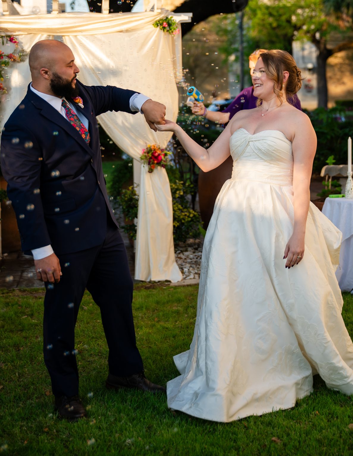 Lynn and Marcus wedding at Canal Street Inn in New Orleans