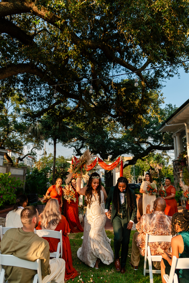 Mimi and Brittany wedding at Canal Street Inn in New Orleans