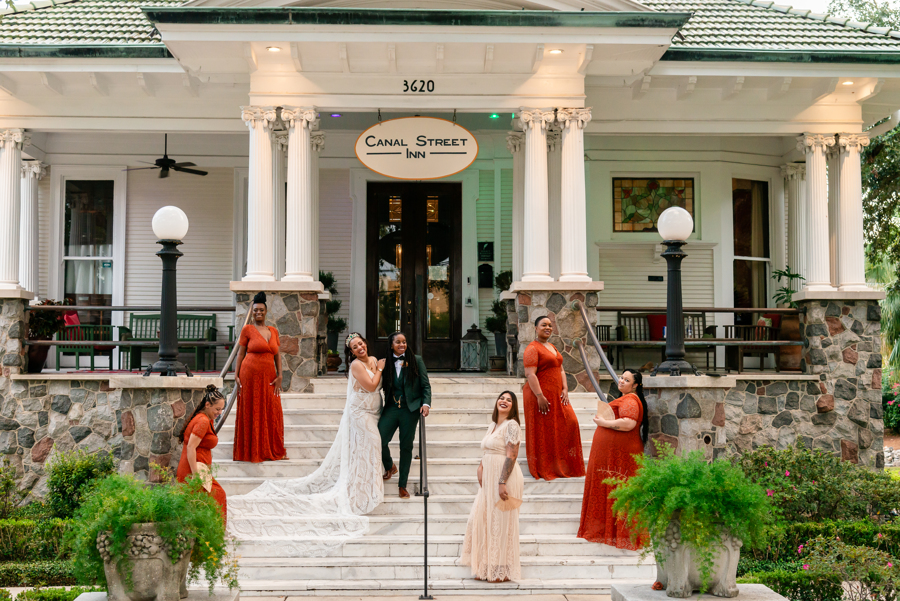 Mimi and Brittany wedding at Canal Street Inn — photo 14
