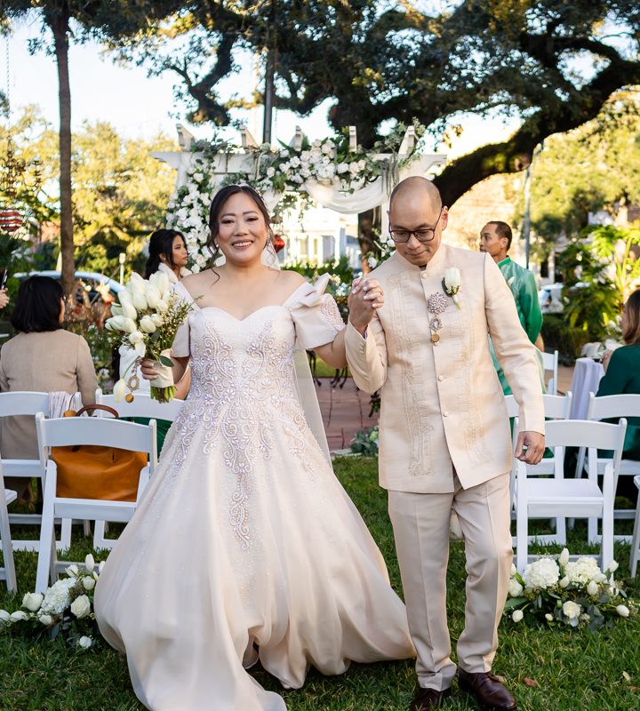 Noimie and Noel wedding at Canal Street Inn in New Orleans