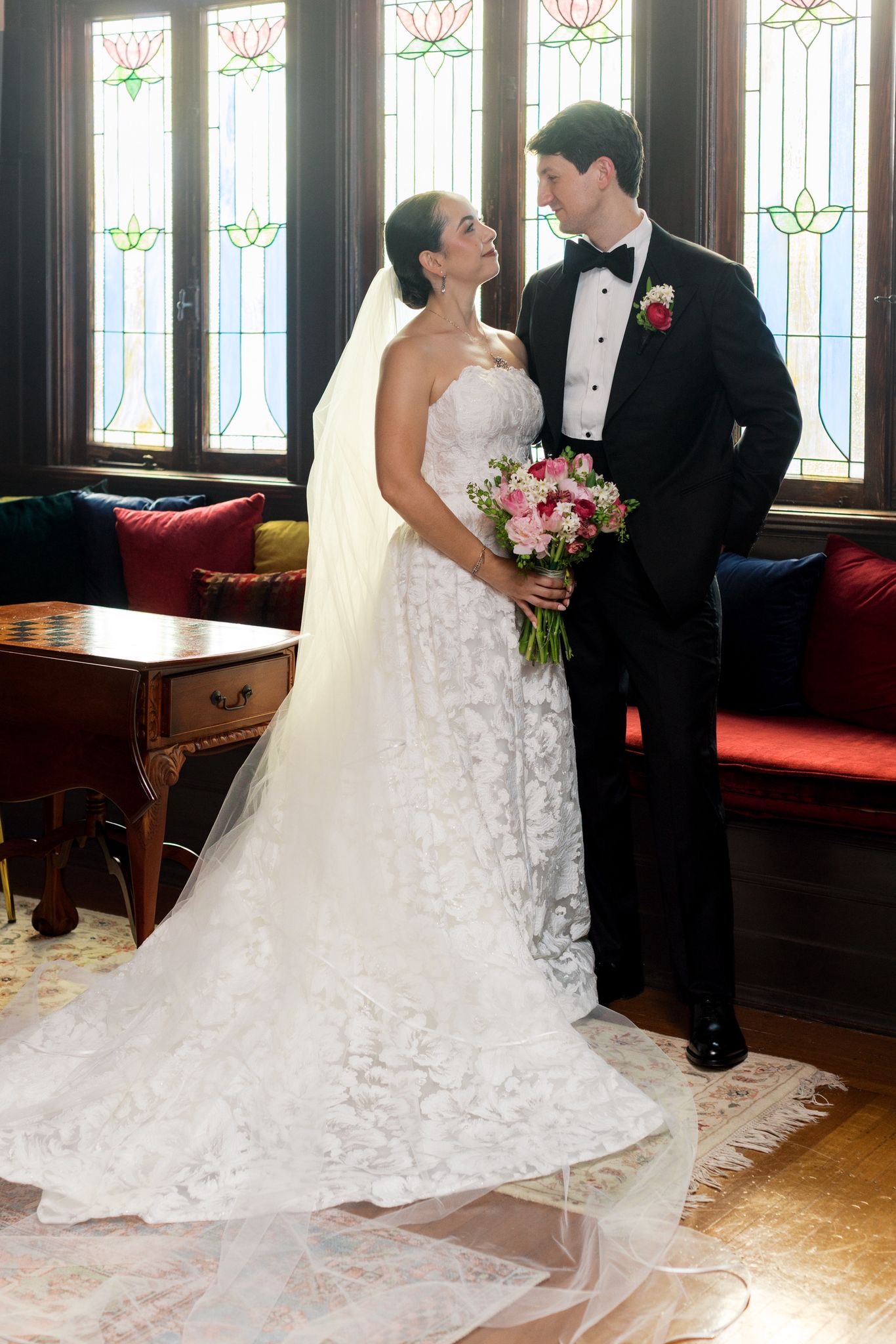 Paulina and Michael wedding at Canal Street Inn in New Orleans