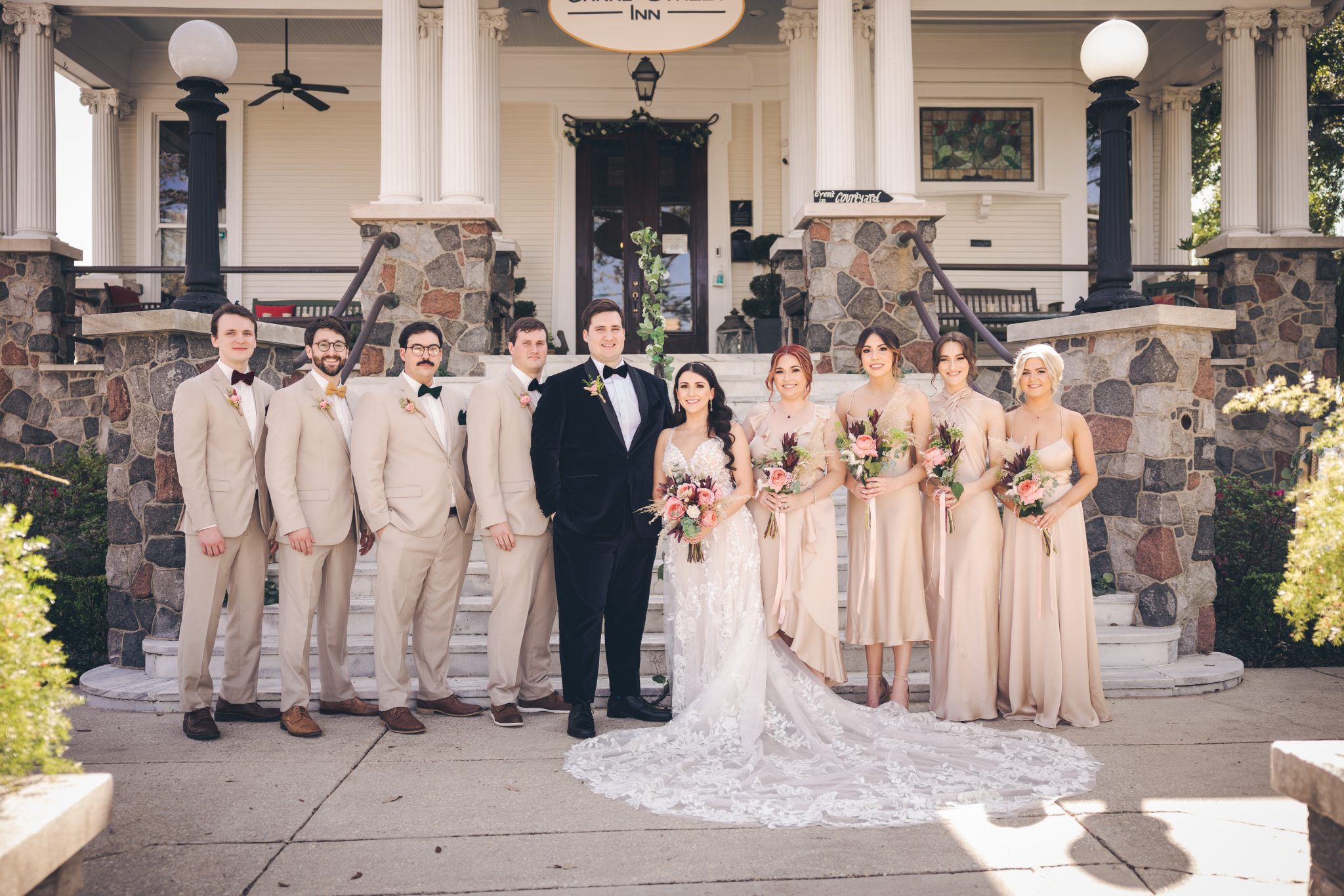 Savannah and Patrick wedding at Canal Street Inn — photo 5