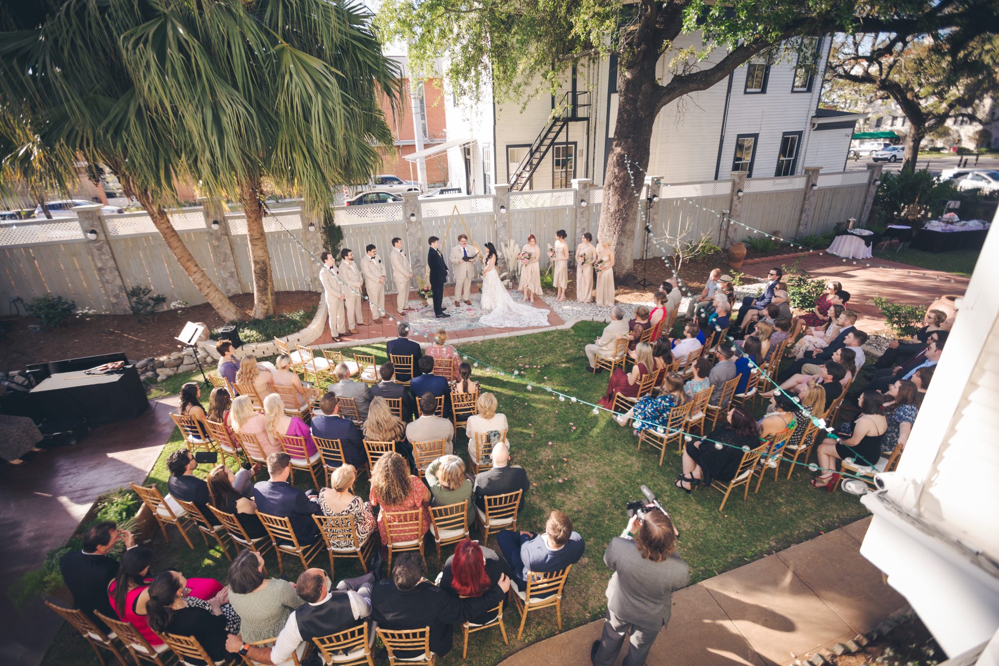 Savannah and Patrick wedding at Canal Street Inn — photo 13