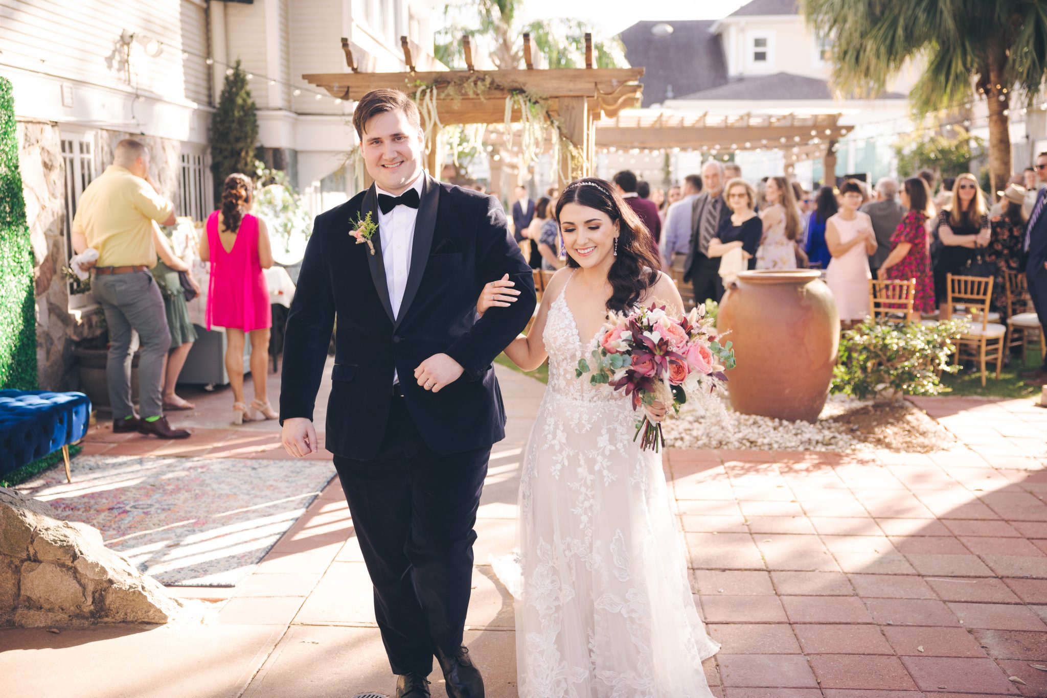 Savannah and Patrick wedding at Canal Street Inn — photo 14