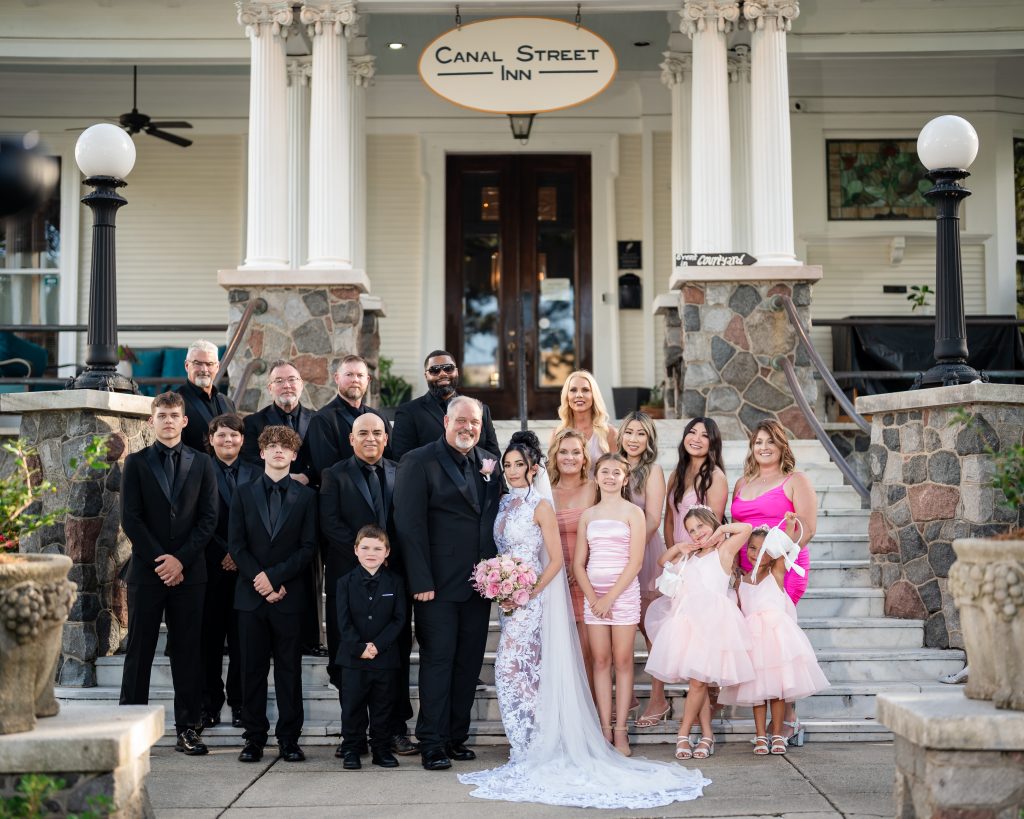 Shae and Carl wedding at Canal Street Inn — photo 40