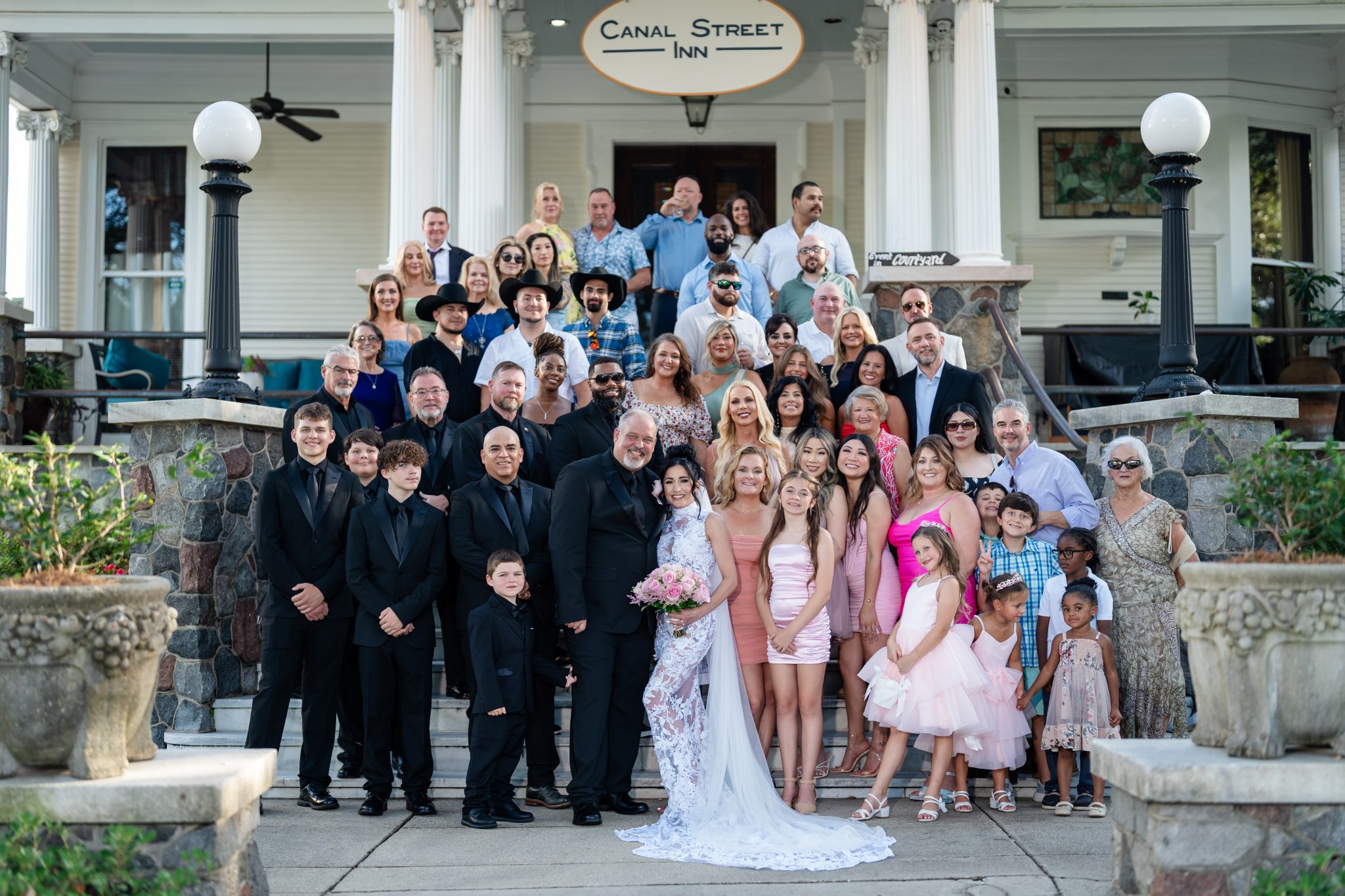 Shae and Carl wedding at Canal Street Inn — photo 42