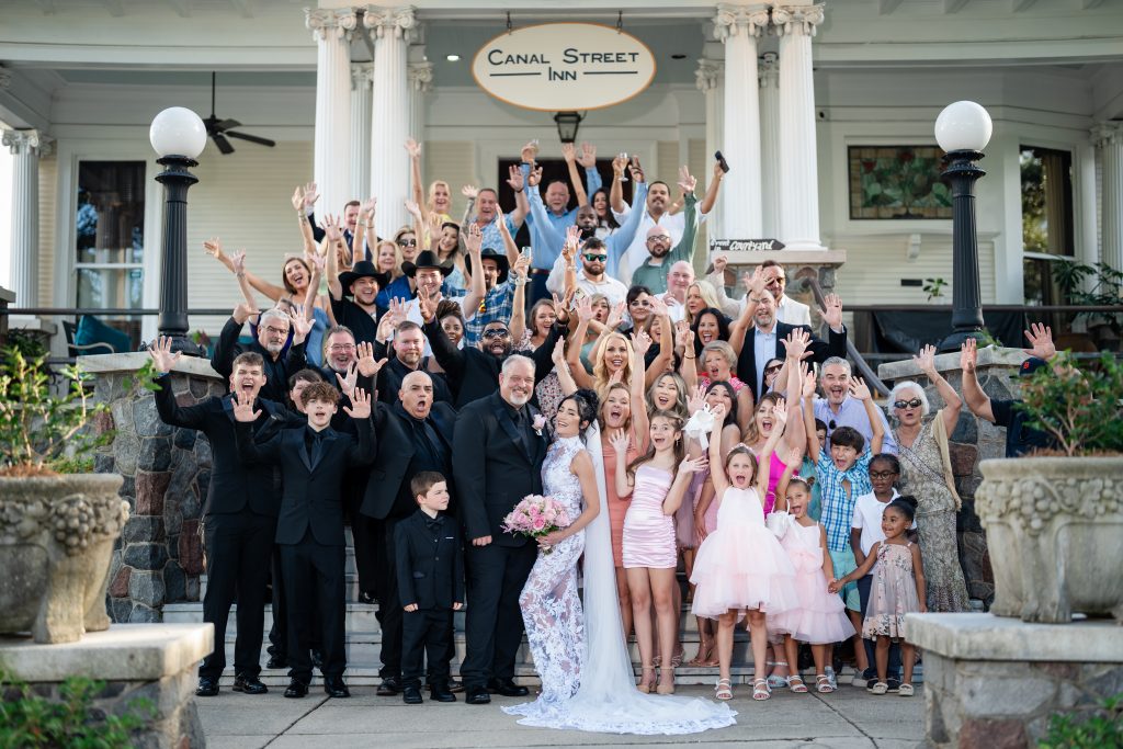 Shae and Carl wedding at Canal Street Inn — photo 43